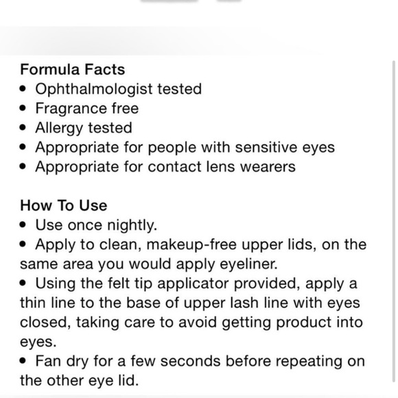 NIB NWT Clinique High Impact Lash Amplifying Serum For Longer & Darker Eyelashes - Picture 3 of 15